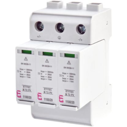 Picture of Обмежувач перенапруги ETI ETITEC M T2 PV 1100/20 Y (для PV систем) (2440515)
