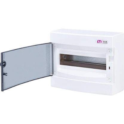 Picture of Розподільний щит ETI ECT 12PT (12 модулів прозорі дверцята) (1101001)