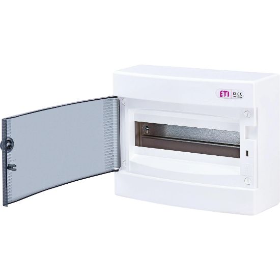 Picture of Розподільний щит ETI ECT 12PT (12 модулів прозорі дверцята) (1101001)