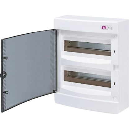 Picture of Розподільний щит ETI ECT 24PT (24 модуля прозорі дверцята) (1101003)