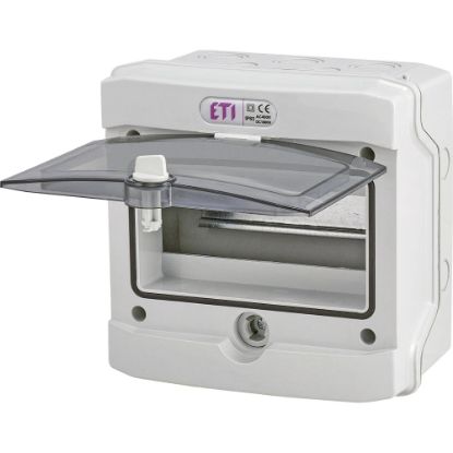 Picture of Розподільний щит ETI ECH 8G (8 модулів зовн. встан. IP65) (1101061)
