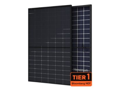 Picture of Фотоелектрична сонячна панель Hanersun HN21RN-54HT 500W bifacial BlackFrame, монокристалічна