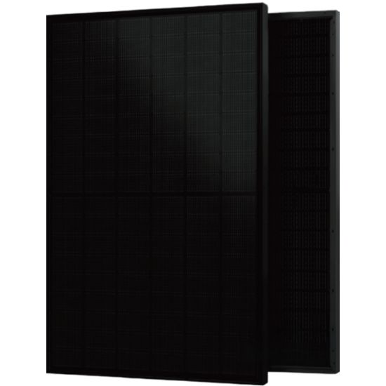 Picture of Фотоелектрична сонячна панель Hanersun HN18RN-54HT 460W bifacial FullBlack, монокристалічна