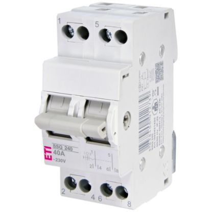 Picture of Перемикач трипозиційний ETI SSQ 240 "1-0-2", 2p 40A (2421425)