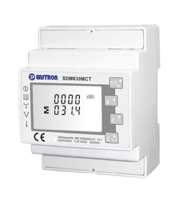 Picture of Лічільник Three phase energy meter Eastron SDM 630MCT-ETL (ESCT-T24 150A/1A)