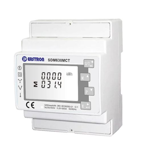 Picture of Лічільник Three phase energy meter Eastron SDM 630MCT-ETL (ESCT-T24 150A/1A)
