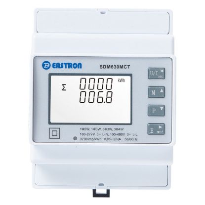 Picture of Лічільник Three phase energy meter Eastron SDM 630MCT-ETL (ESCT-T36 500A/1A)