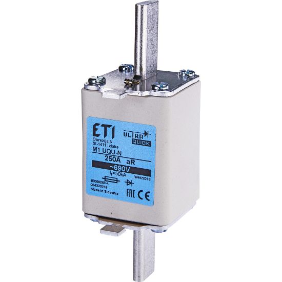 Picture of Запобіжник ETI NH1 UQ aR 200A 690V (50kA) (4333214)