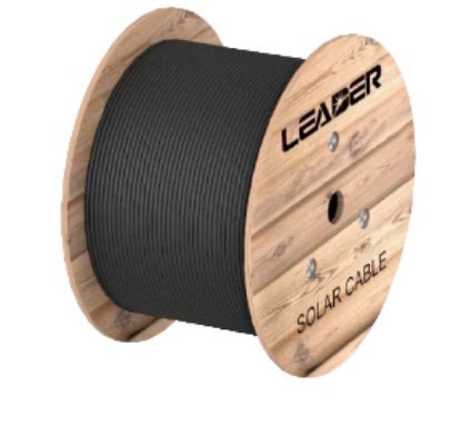  Зображення Кабель Leader PV 1x6мм2, бухта 250м, чорний 